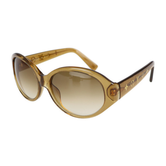 Louis Vuitton Obsession Long Sunglasses Acetate Brown Gold - Picture 1 of 8